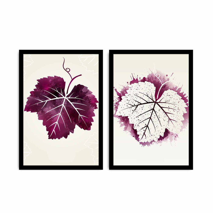 Wallity Cuadro Decorativo Enmarcado 2 Piezas 35 x 50 cm